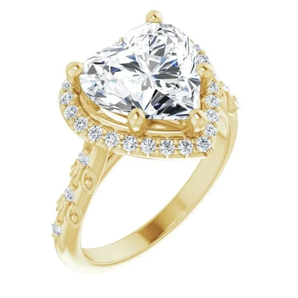 Halo-Style Engagement Ring Raleigh Diamond Fine Jewelry Raleigh, NC