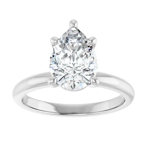 Accented Engagement Ring Image 3 Berilian Jewelers Folsom, CA