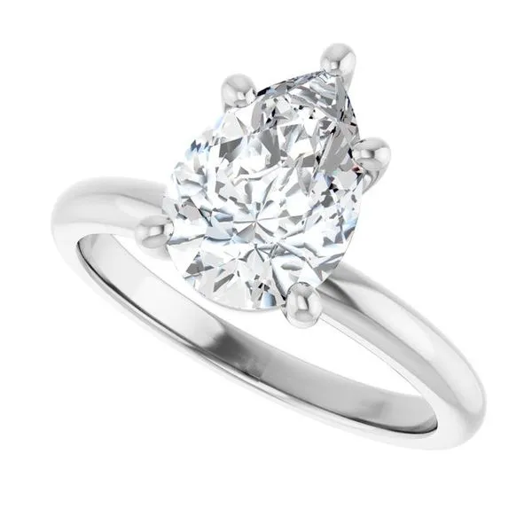 Accented Engagement Ring Image 5 Berilian Jewelers Folsom, CA