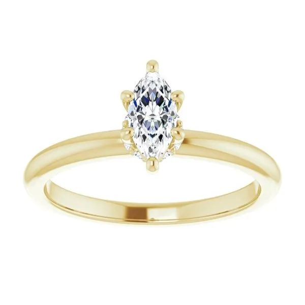 Accented Engagement Ring Image 3 Shipley's Fine Jewelry Hampstead, MD