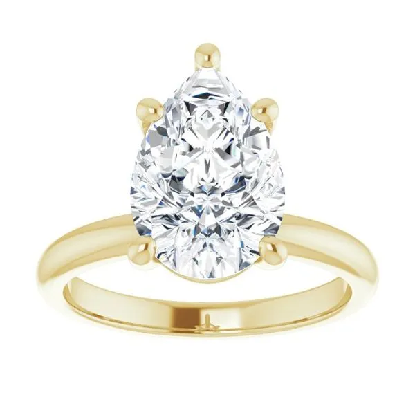 Accented Engagement Ring Image 3 Shipley's Fine Jewelry Hampstead, MD