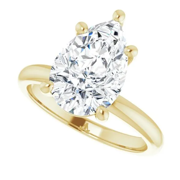 Accented Engagement Ring Image 5 Shipley's Fine Jewelry Hampstead, MD