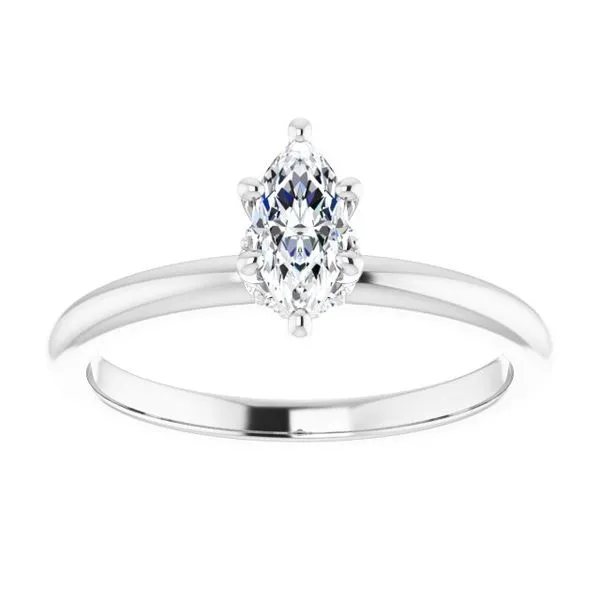 Accented Engagement Ring Image 3 Shipley's Fine Jewelry Hampstead, MD