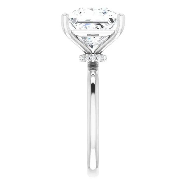 Accented Engagement Ring Image 4 Shipley's Fine Jewelry Hampstead, MD