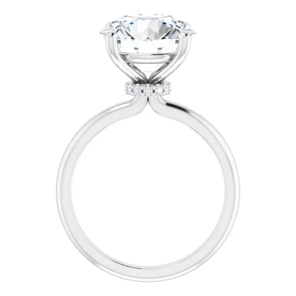 Accented Engagement Ring Image 2 Shipley's Fine Jewelry Hampstead, MD