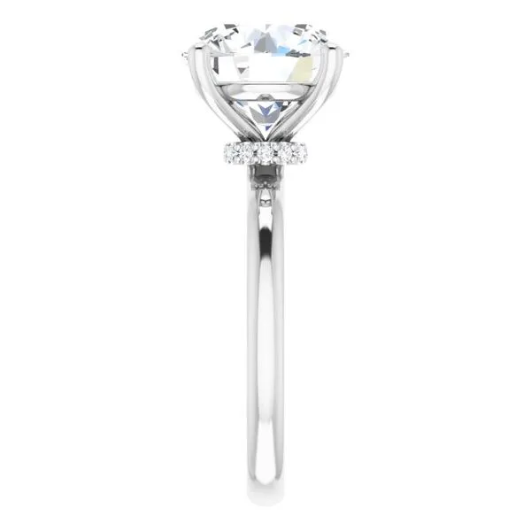 Accented Engagement Ring Image 4 Shipley's Fine Jewelry Hampstead, MD