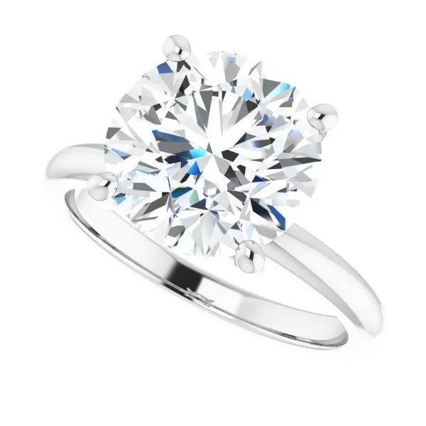 Accented Engagement Ring Image 5 Shipley's Fine Jewelry Hampstead, MD