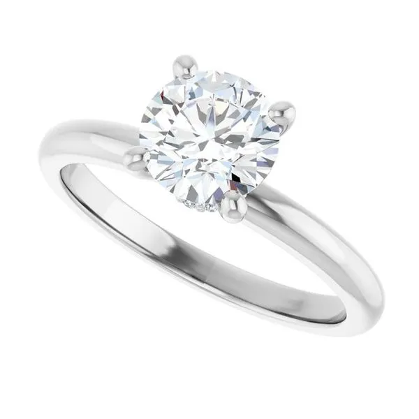 Accented Engagement Ring Image 5 Shipley's Fine Jewelry Hampstead, MD