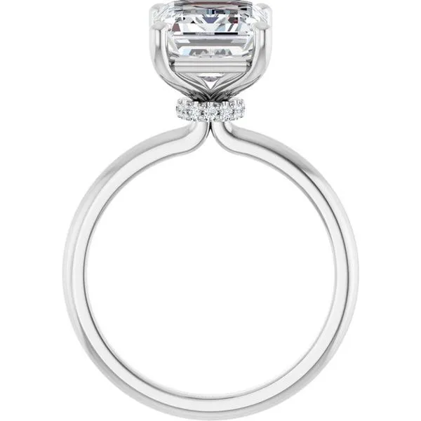 Accented Engagement Ring Image 2 Shipley's Fine Jewelry Hampstead, MD