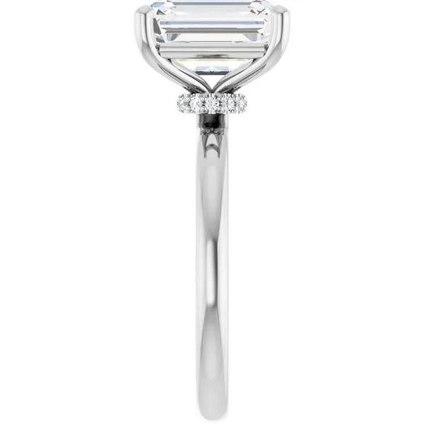 Accented Engagement Ring Image 4 Shipley's Fine Jewelry Hampstead, MD