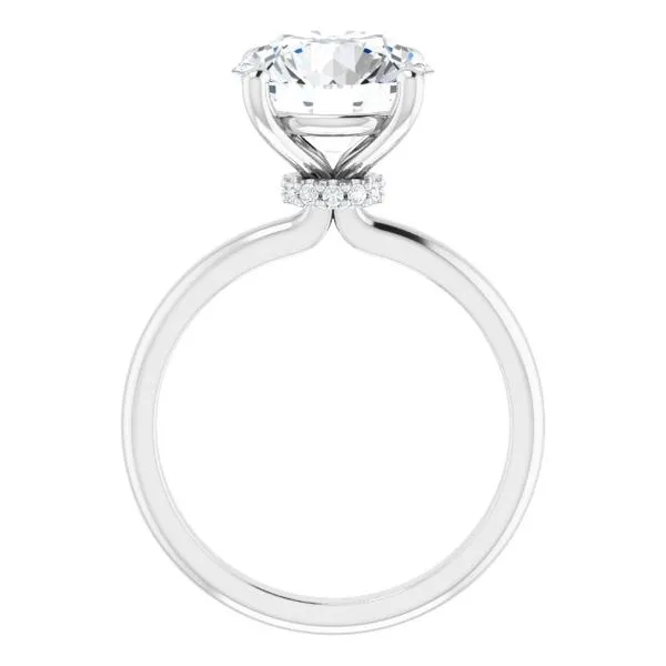 Accented Engagement Ring Image 2 Shipley's Fine Jewelry Hampstead, MD