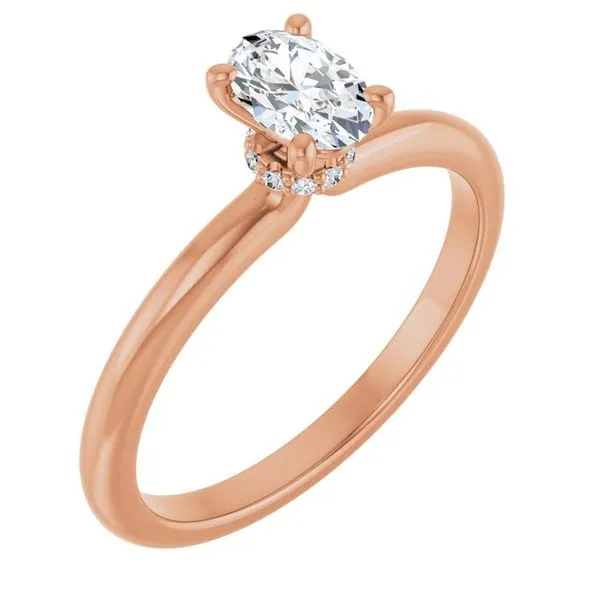Accented Engagement Ring Berilian Jewelers Folsom, CA