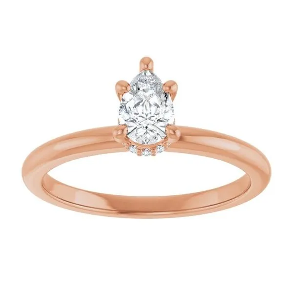 Accented Engagement Ring Image 3 Shipley's Fine Jewelry Hampstead, MD