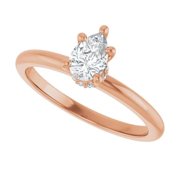 Accented Engagement Ring Image 5 Shipley's Fine Jewelry Hampstead, MD