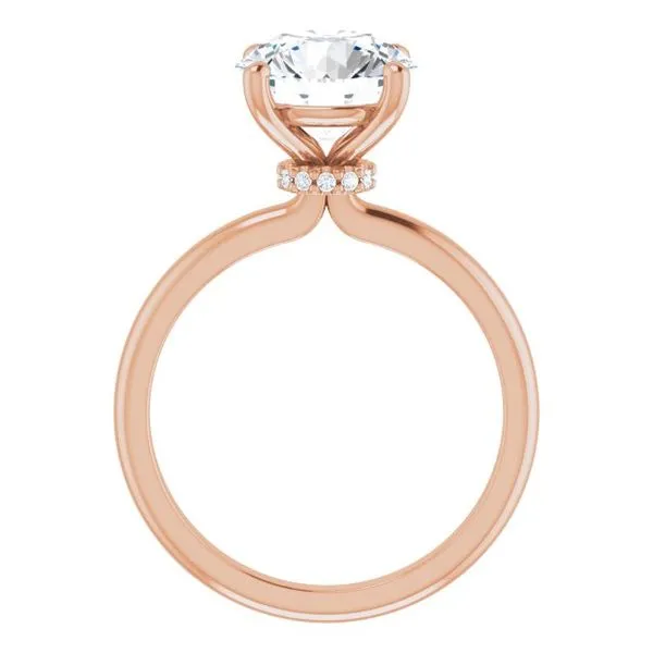 Accented Engagement Ring Image 2 Arezzo Jewelers Elmwood Park, IL