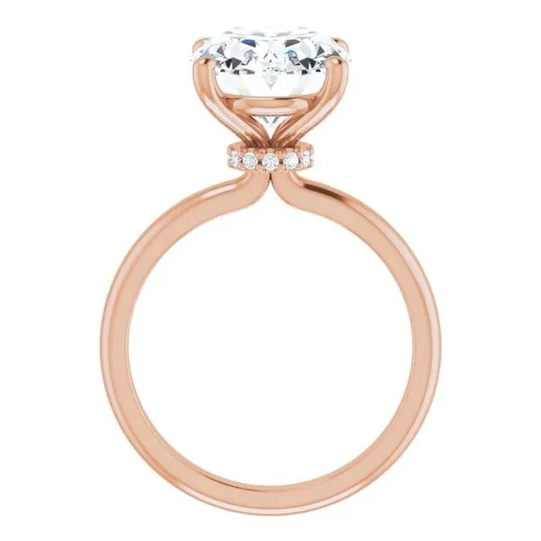 Accented Engagement Ring Image 2 Berilian Jewelers Folsom, CA