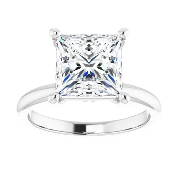 Accented Engagement Ring Image 3 Berilian Jewelers Folsom, CA