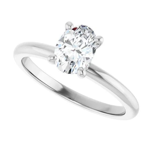 Accented Engagement Ring Image 5 Berilian Jewelers Folsom, CA