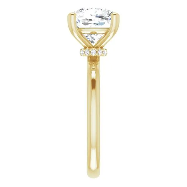 Accented Engagement Ring Image 4 Shipley's Fine Jewelry Hampstead, MD