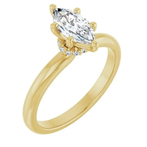 Accented Engagement Ring Raleigh Diamond Fine Jewelry Raleigh, NC