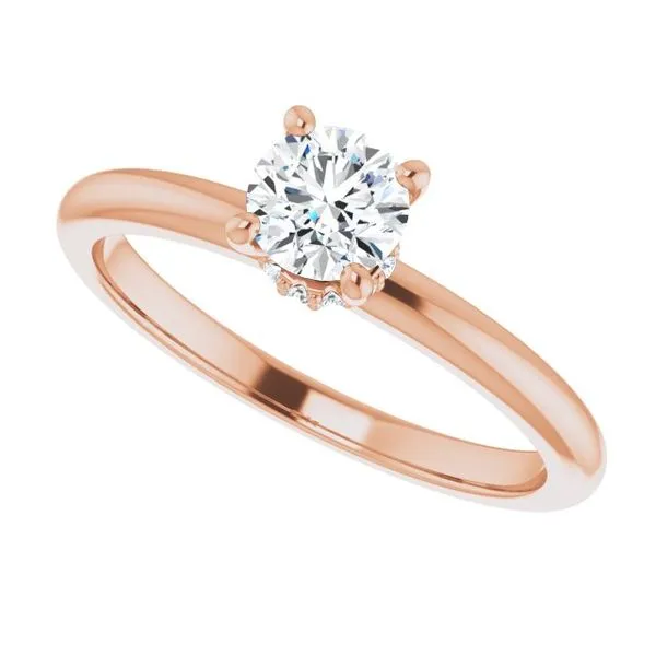 Accented Engagement Ring Image 5 Shipley's Fine Jewelry Hampstead, MD