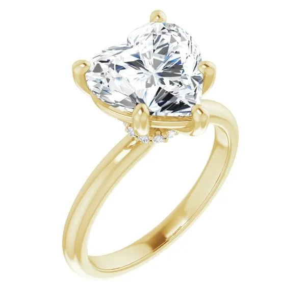 Accented Engagement Ring Raleigh Diamond Fine Jewelry Raleigh, NC