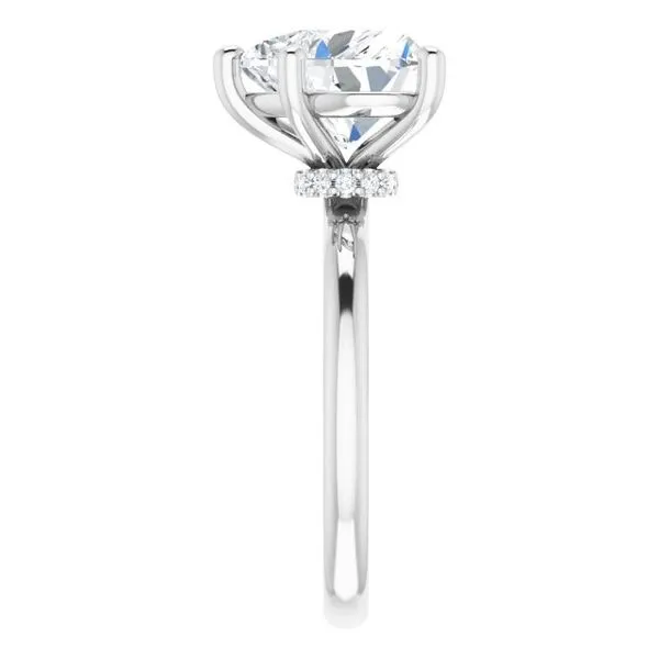 Accented Engagement Ring Image 4 Shipley's Fine Jewelry Hampstead, MD