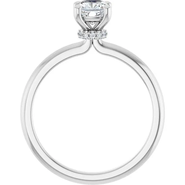 Accented Engagement Ring Image 2 Raleigh Diamond Fine Jewelry Raleigh, NC