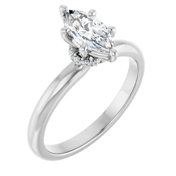 Accented Engagement Ring Raleigh Diamond Fine Jewelry Raleigh, NC
