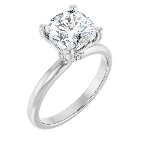 Accented Engagement Ring Raleigh Diamond Fine Jewelry Raleigh, NC