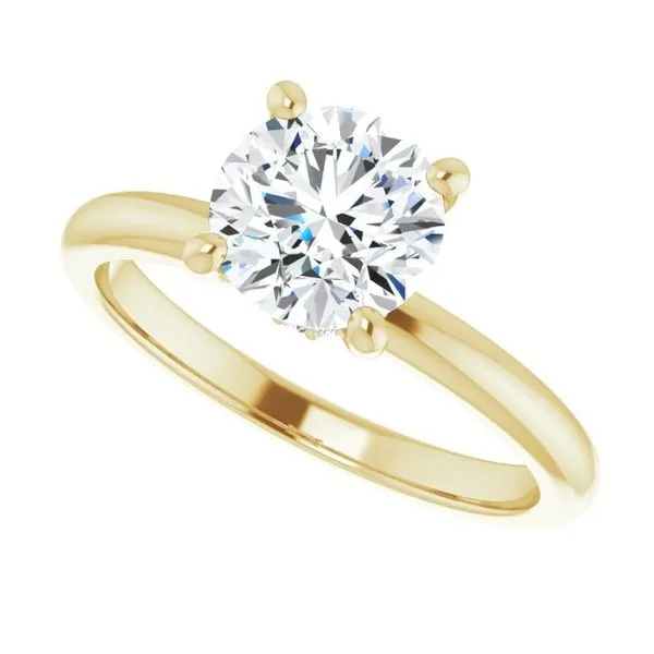 Accented Engagement Ring Image 5 Raleigh Diamond Fine Jewelry Raleigh, NC
