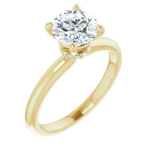 Accented Engagement Ring Raleigh Diamond Fine Jewelry Raleigh, NC