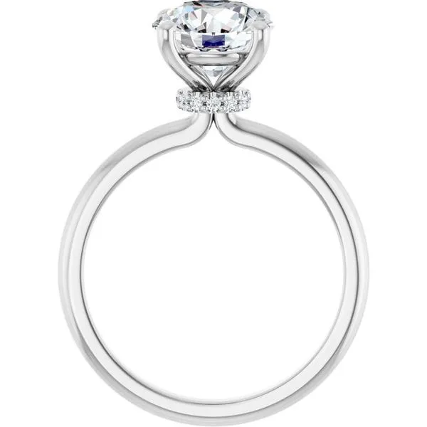 Accented Engagement Ring Image 2 Shipley's Fine Jewelry Hampstead, MD