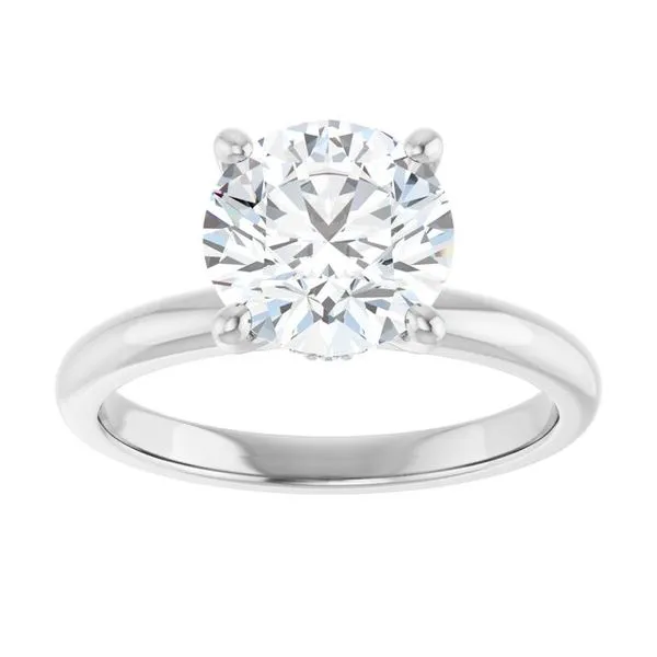 Accented Engagement Ring Image 3 Shipley's Fine Jewelry Hampstead, MD