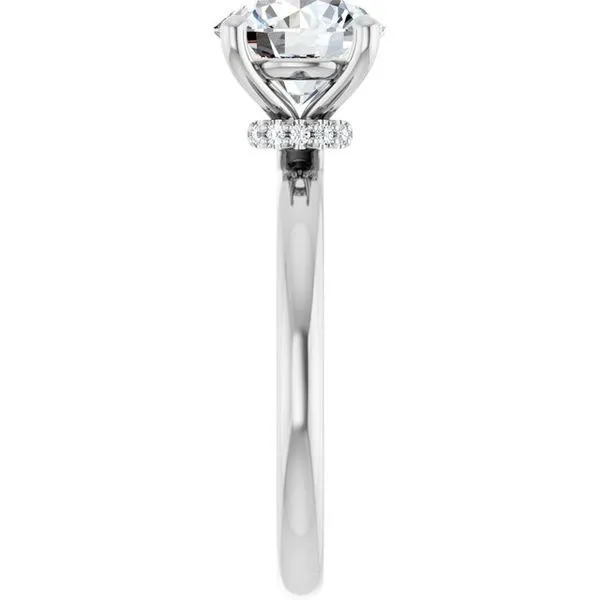 Accented Engagement Ring Image 4 Shipley's Fine Jewelry Hampstead, MD