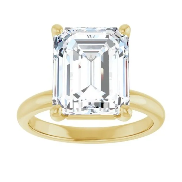 Accented Engagement Ring Image 3 Shipley's Fine Jewelry Hampstead, MD