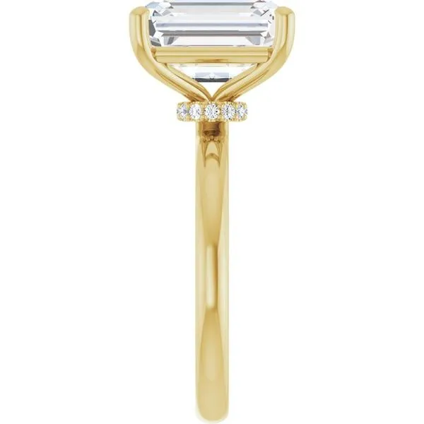 Accented Engagement Ring Image 4 Shipley's Fine Jewelry Hampstead, MD