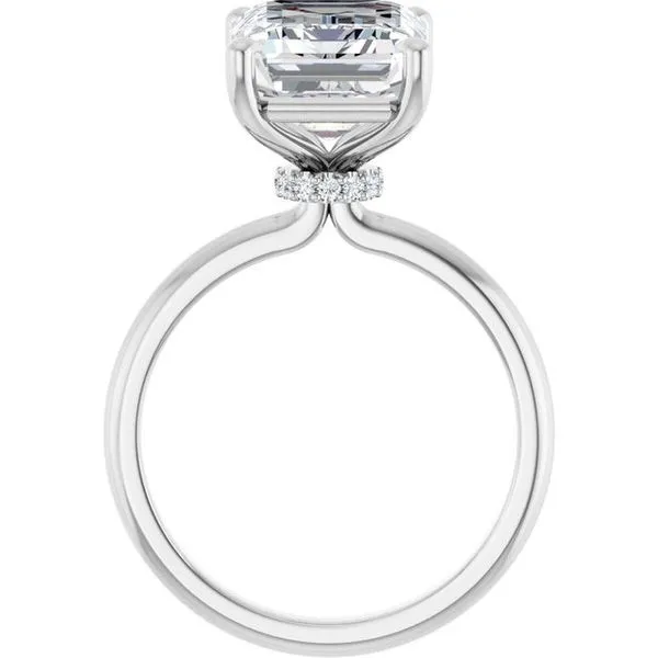 Accented Engagement Ring Image 2 Shipley's Fine Jewelry Hampstead, MD