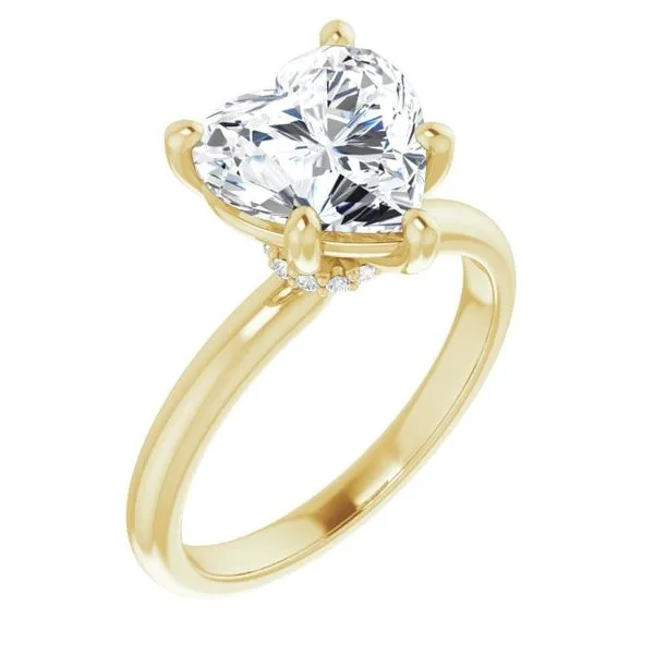 Accented Engagement Ring Raleigh Diamond Fine Jewelry Raleigh, NC
