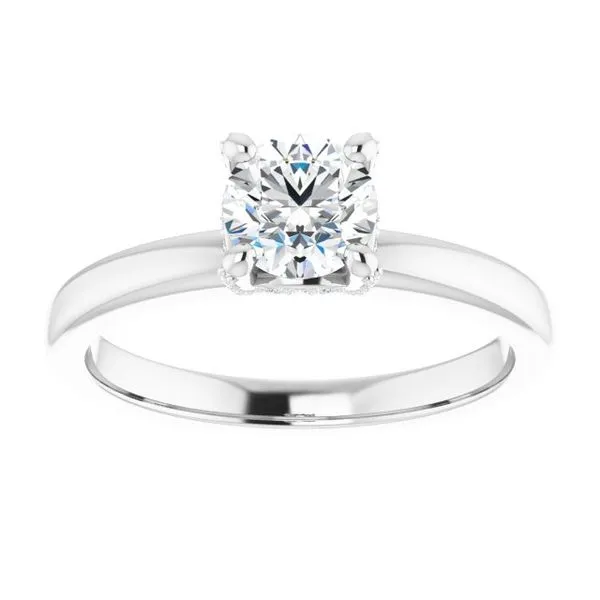 Accented Engagement Ring Image 3 Shipley's Fine Jewelry Hampstead, MD