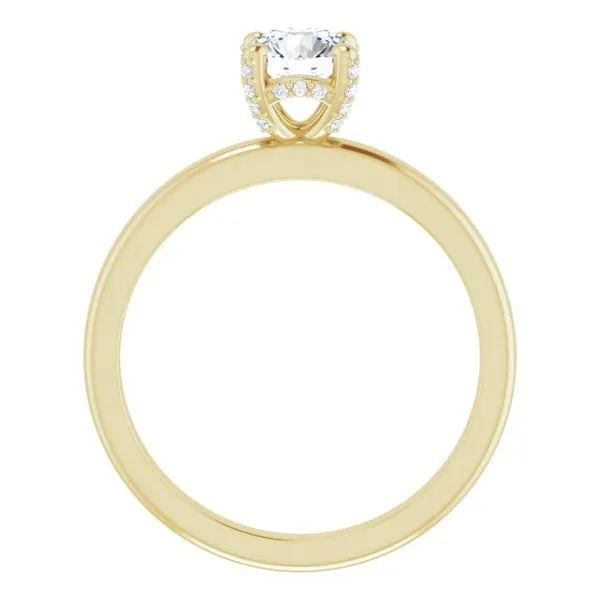 Accented Engagement Ring Image 2 Redlands Jewelers Redlands, CA