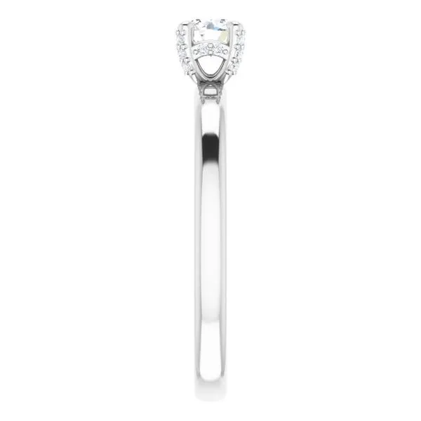 Accented Engagement Ring Image 4 Futer Bros Jewelers York, PA