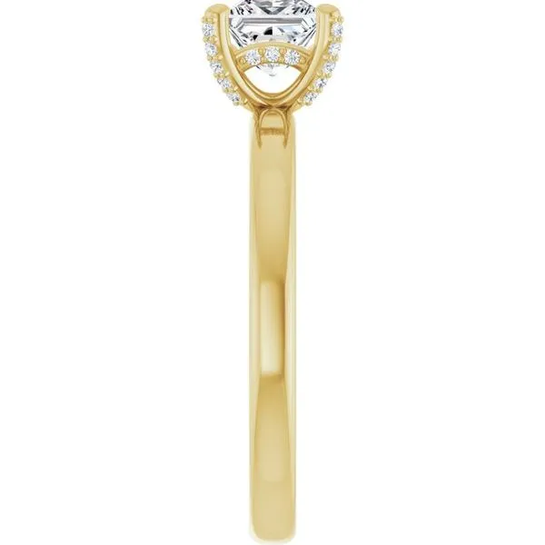 Accented Engagement Ring Image 4 Futer Bros Jewelers York, PA