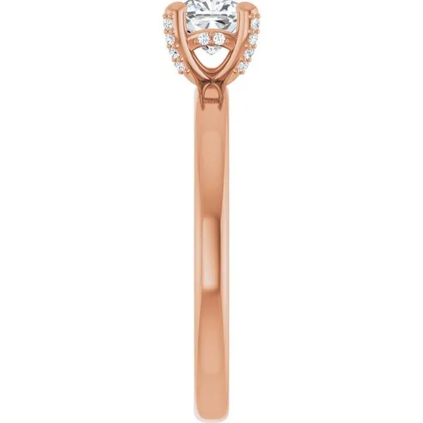 Accented Engagement Ring Image 4 Arezzo Jewelers Elmwood Park, IL