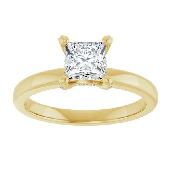 Accented Engagement Ring Image 3 Paul James Jewelers Angels Camp, CA