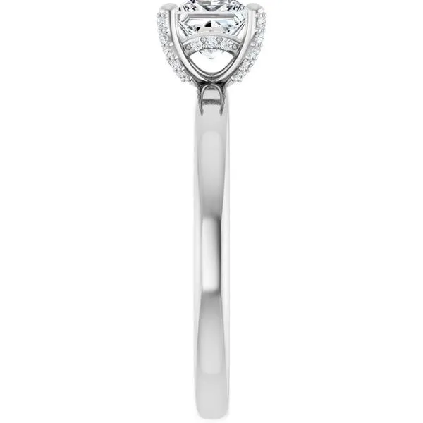 Accented Engagement Ring Image 4 Arezzo Jewelers Elmwood Park, IL