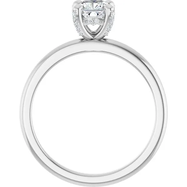 Accented Engagement Ring Image 2 Natale Jewelers Sewell, NJ