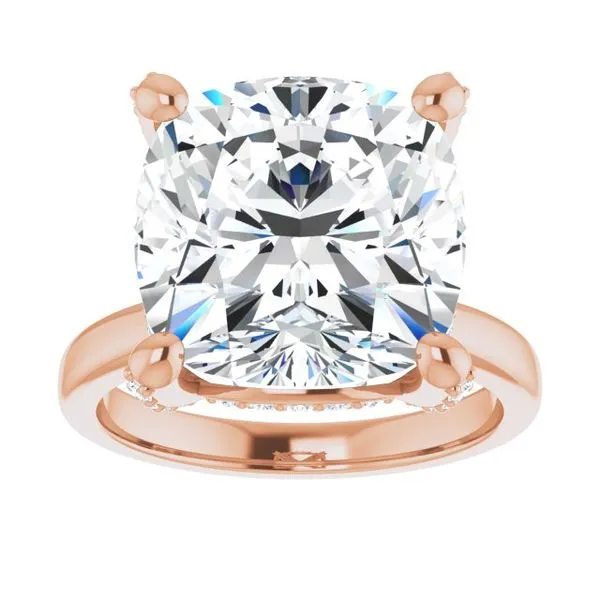 Accented Engagement Ring Image 3 J. Thomas Jewelers Rochester Hills, MI