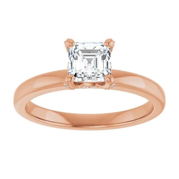 Accented Engagement Ring Image 3 Futer Bros Jewelers York, PA