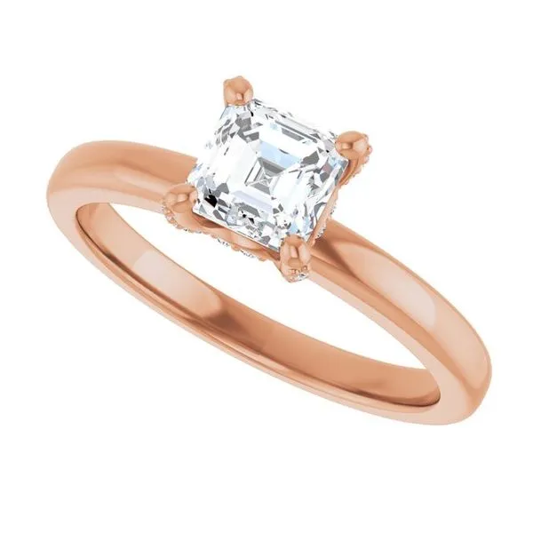 Accented Engagement Ring Image 5 J. Thomas Jewelers Rochester Hills, MI